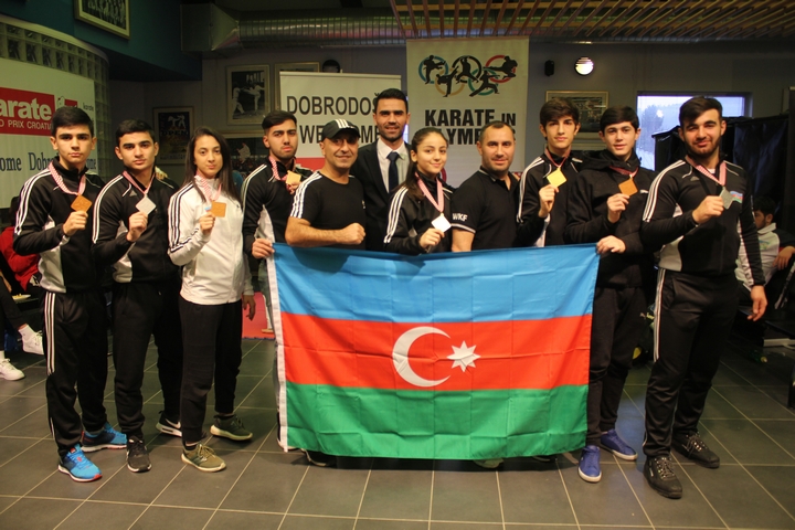 Karateçilərimiz Xorvatiyadan 8 medalla dönür